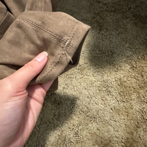 Steve Madden Suede Taupe Knee High Boot - Picture 6 of 6